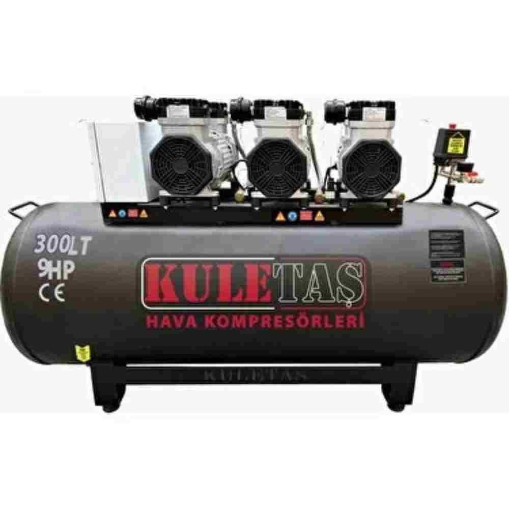 Kuletaş 8 bar 9 HP 300 LT Yağsız ve Sessiz Kompresör