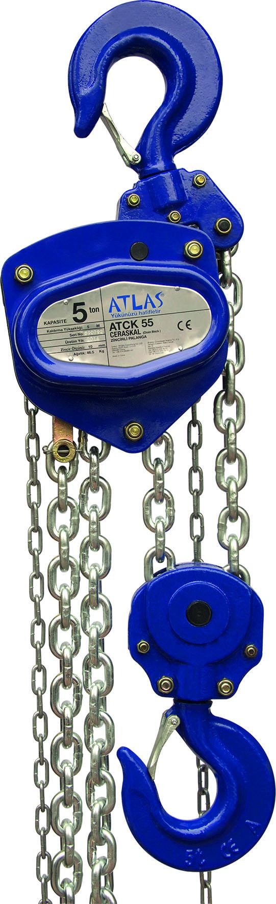 ATLAS PRO ATCK55 Köşeli Ceraskal 5 Ton 5 m