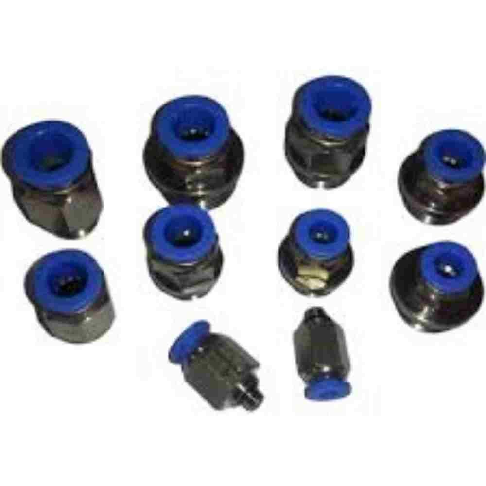 Pnömatik Düz Rekor (fittings) 1/4-08 MM 10lu