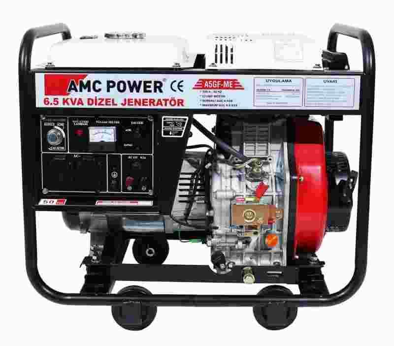 A5GF-ME Dizel 6.5 Kva İpli ve Marşlı Jeneratör