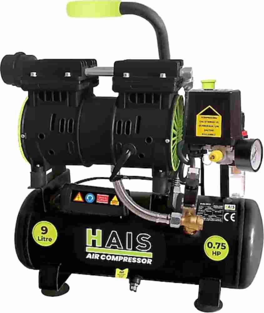 HAIS 9 Litre 0,75 Hp Sessiz Hava Kompresörü