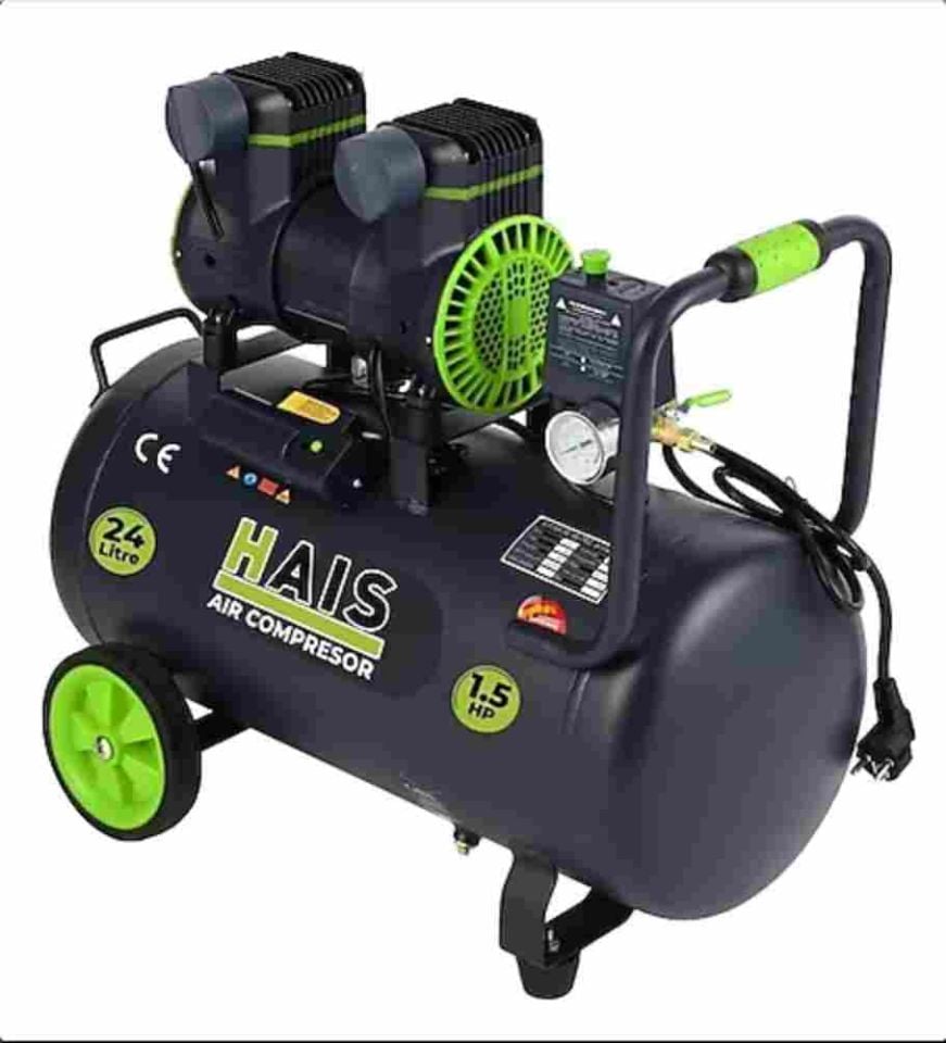HAIS  24 Litre 1,5 hp  Sessiz Hava Kompresörü