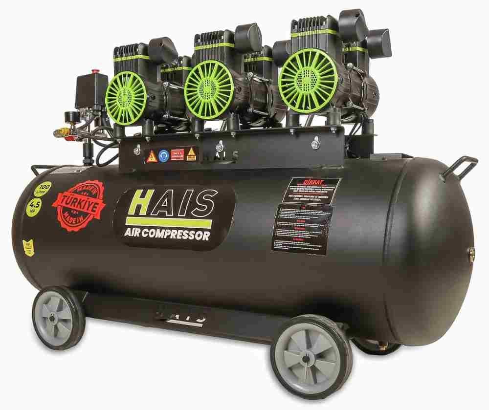 HAIS  100 Litre 4,5 Hp Sessiz Hava Kompresörü
