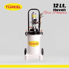 Türkel 12 Lt. Havalı Gres Pompası
