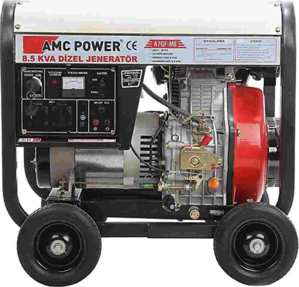 A7GF-ME3 Dizel 8.5 Kva İpli ve Marşlı Jeneratör 380 V AC