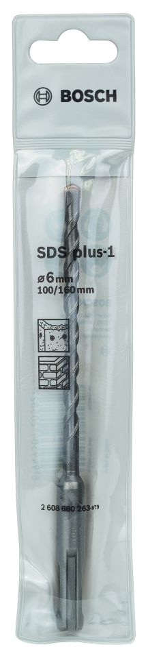 Bosch Plus-1 Serisi SDS-Plus Kırıcı Delici Matkap Ucu 6x160 mm