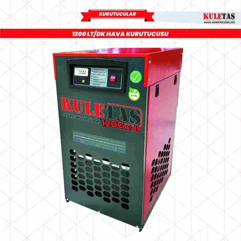 Basınçlı Hava Kompresörü için 1200 Lt/Dak  Basınçlı Hava Kurutucusu