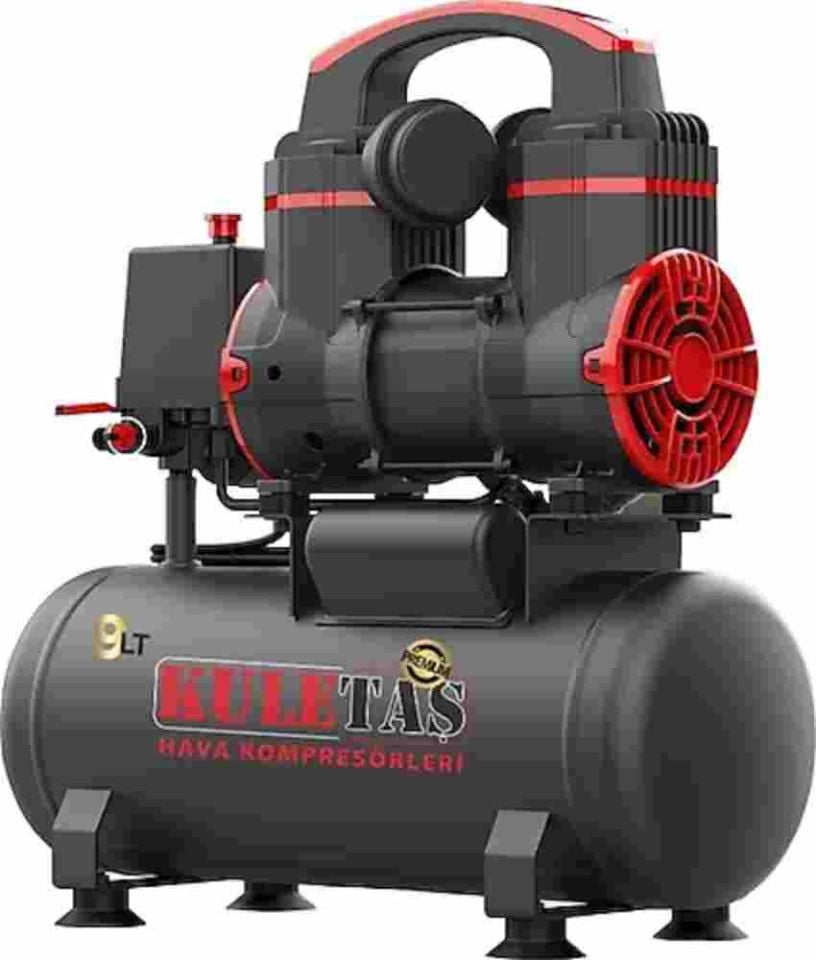 Kuletaş Premium 1.2 HP 9 LT Sessiz Hava Kompresörü