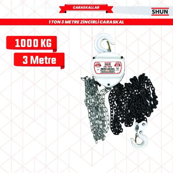 Shun Manuel Zincirli Caraskal 1 Ton 3 metre