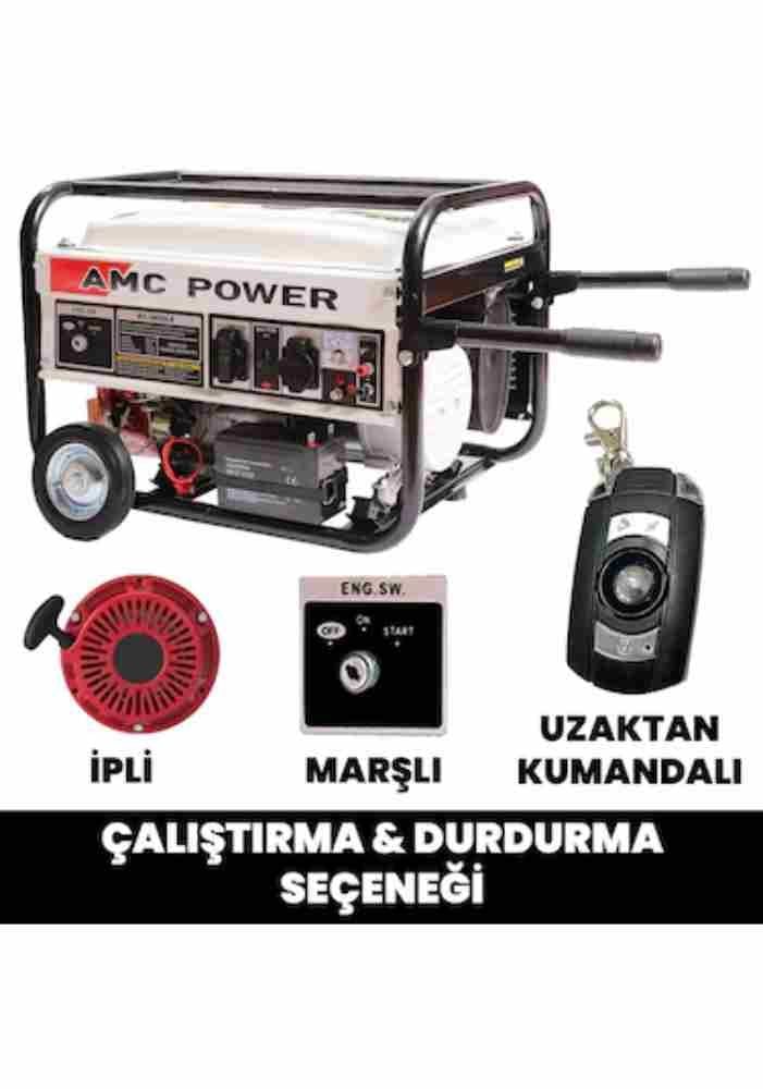 BT3800 LE Benzinli 3.5 Kva Kumandalı, İpli ve Marşlı Jeneratör